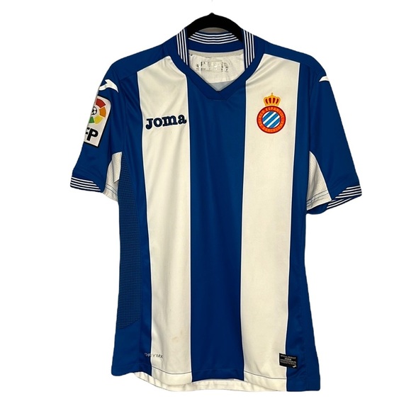Joma Espanyol 2016 Soccer Home‎ Jersey Size XS - Picture 1 of 5